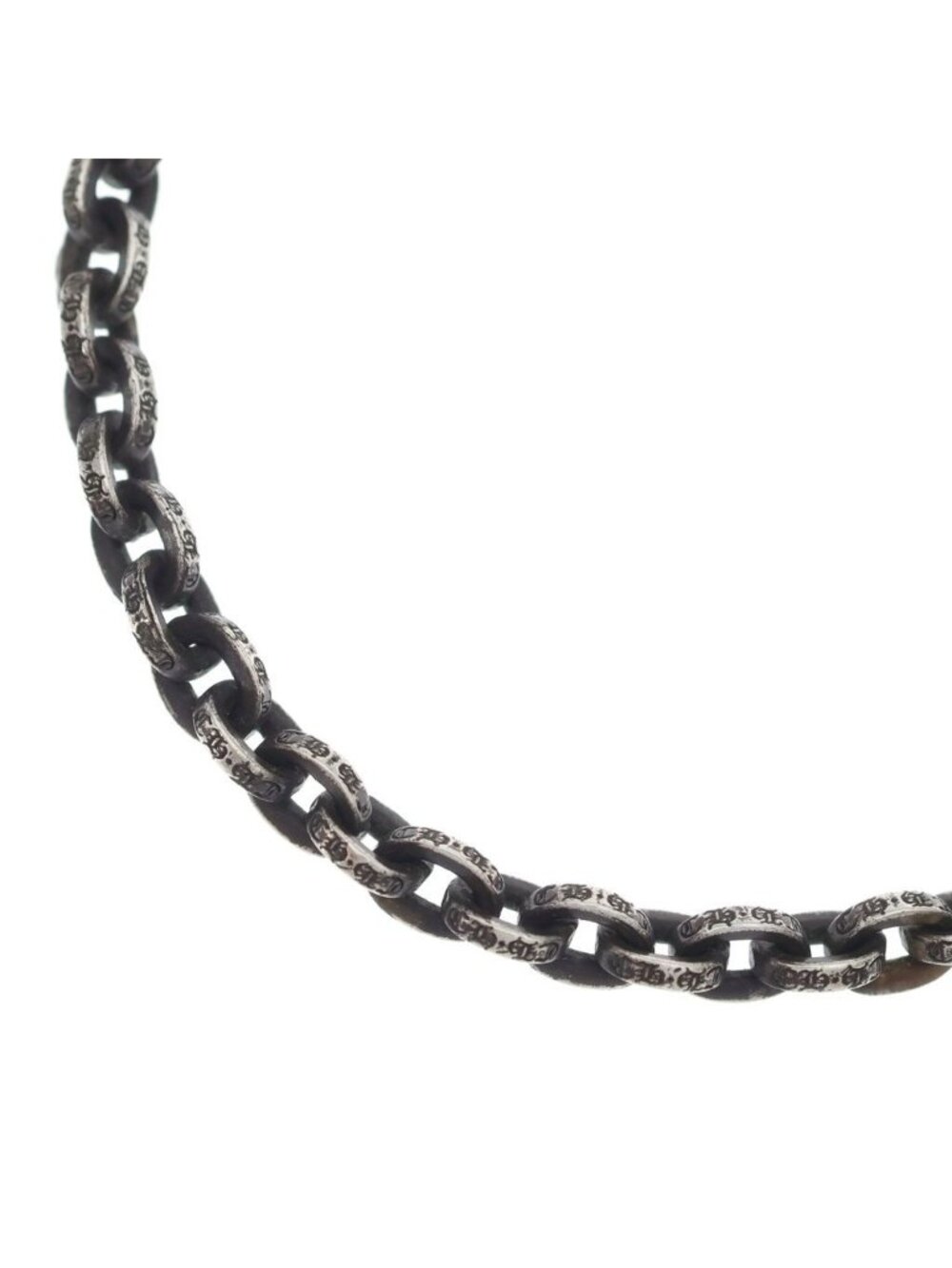 Chrome Hearts Paper Chain 18 Necklace Silver